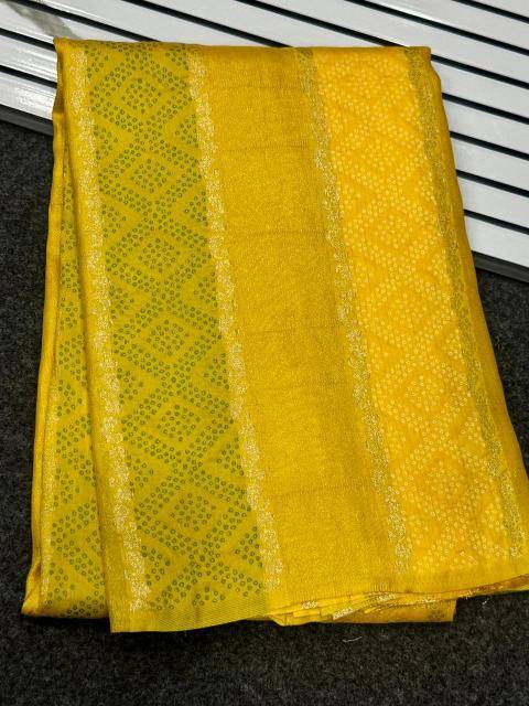 Akshara bandhej Silk saree wholesale in Gujarat